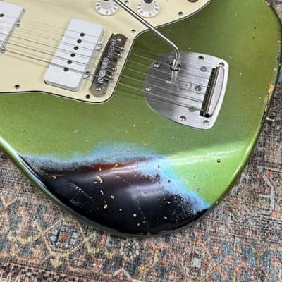 Berly J-Master - Metallic Green/Sunburst Nitro image 5