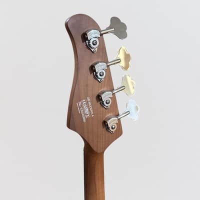 Cort GB-Modern 4 String Electric Bass Guitar - Open Pore Vintage Natural image 7