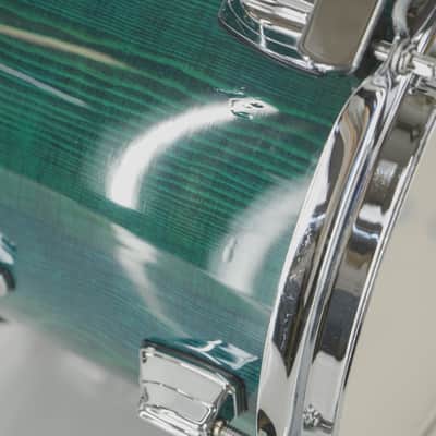 TAMA Superstar Classic 10'' x 8'' Rack Tom Drum - Gloss Sapphire Lacebark Pine image 6