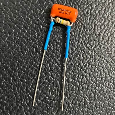 Guitar Treble Bleed Circuit .001µF Orange Drop Cap & 150K Resistor image 2