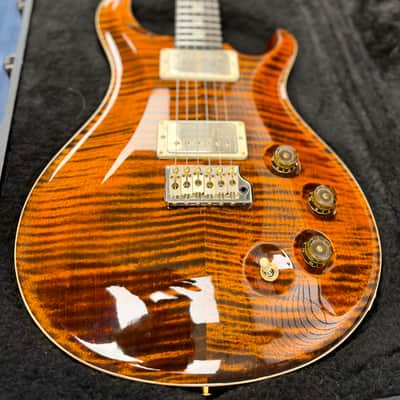PRS Dave Grissom DGT 10 Top, Bird Inlays Electric, Yellow Tiger with Case - Pre Owned image 5