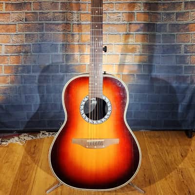 Ovation 1738 Matrix 12-String Bowl-Back Acoustic 1970s - Sunburst USA Made image 2