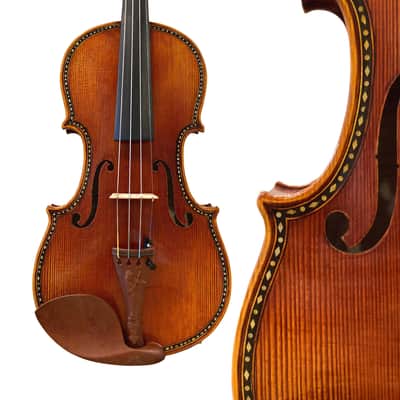 D Z Strad Violin Outfit - Model 505F - (4/4) 'Hellier' Stradivarius Advanced Masterpiece Copy image 1