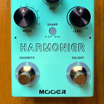 Voice & Guitar Processor Mooer Harmonier 12 Pitches & 11 Harmony Pedal! image 2