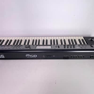 Korg M50 61-Key Music Workstation Keyboard 2000s - Black Bild 4