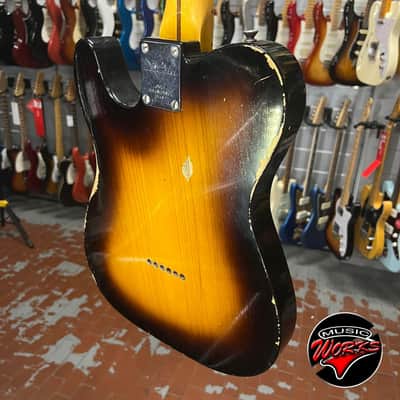 Fender   Custom Shop 20 Th Anniversary Nocaster 51 Sunburst Telecaster image 9