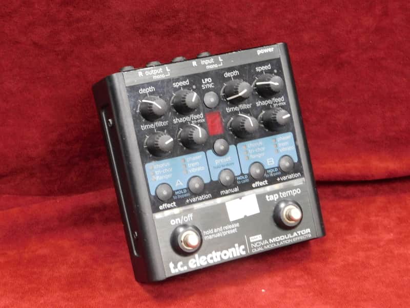 TC Electronics NM-1 Nova Modulator Multi Effects Pedal image 1