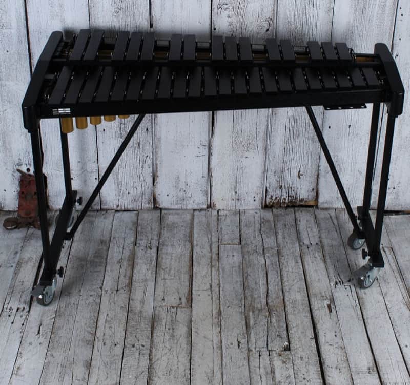 Musser M41 Xylophone Kit 3 Octave Musser Xylo Kit with Kelon Bars Black Lacquer image 1