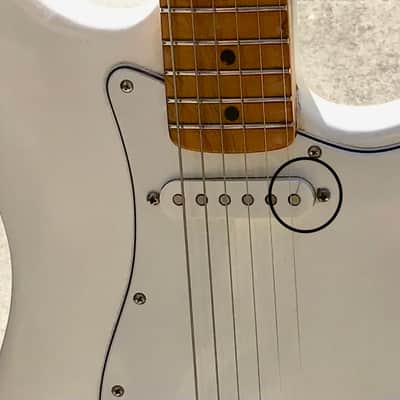 Schecter with Roland GR-09 Synth Strat Style Unique One of a Kind late 1970's - White image 16