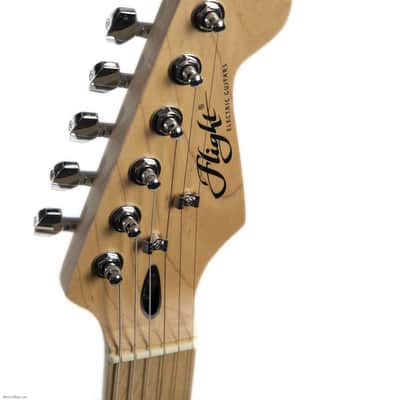 FLIGHT EST13 V2 BK Electric Guitar image 5