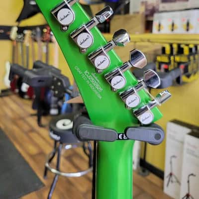 Jackson X Series Scott Ian Signature King V - Baldini (Transparent Green Burst) image 5