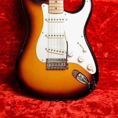Fender American Vintage '56 Stratocaster 2-Color Sunburst Pre-Owned image 18