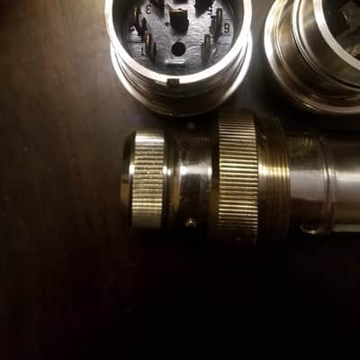 AKG 8 5 26 B Tube Microphone Output Connector For C12 C28 Rare Cable End image 3