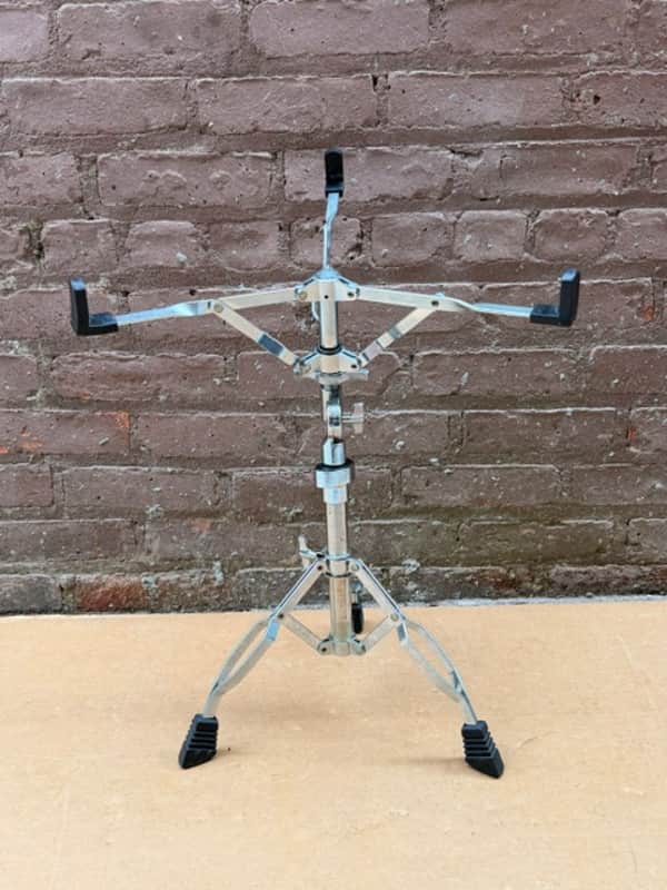 Unbranded Ultralightweight Acoustic Snare Drum Stand - Compact Ultra-Portable Design image 1
