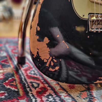 Fender Custom Shop Michael Landau Signature 1968 Stratocaster 2025 - Black image 2