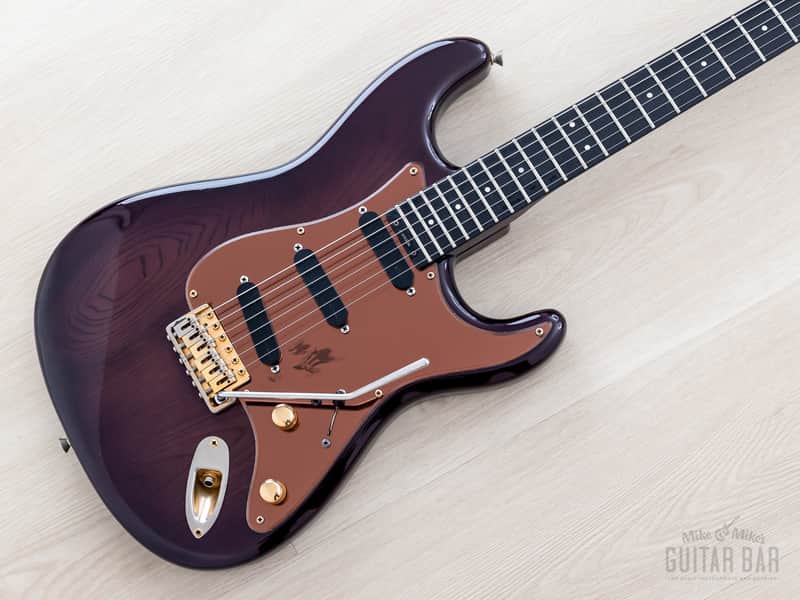 1988 Levinson Blade R4 S-Style Guitar SSS Misty Violet w/ | Reverb