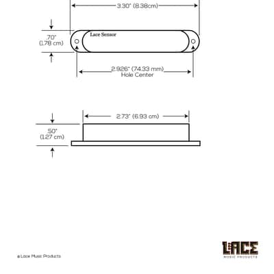 Lace Sensor Gold Single Coil Pickup - White image 2