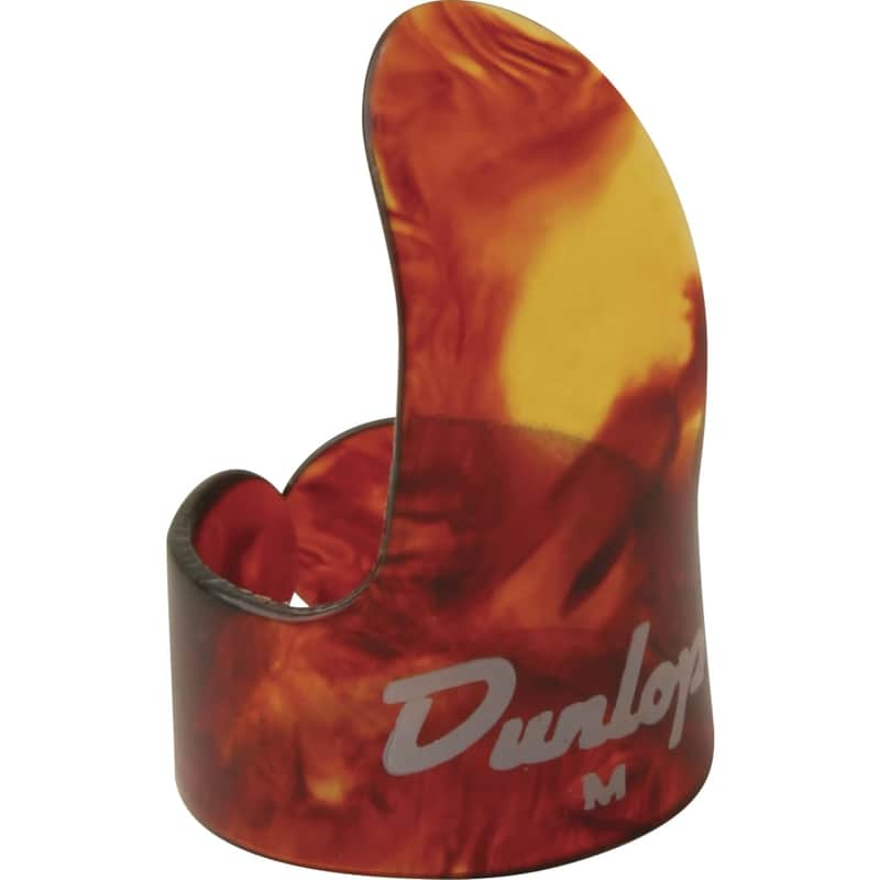 9010R Shell Plastic Fingerpicks, Medium, 12/Bag image 1