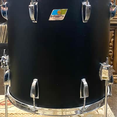 Ludwig Vintage 1971 Black Panther 4-Piece Set - B/O Badge - Very Good Condition image 12