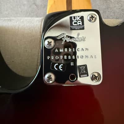 Fender American Professional ll Telecaster Deluxe 2023 - 3 tone sunburst image 12
