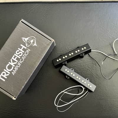 Trickfish 5 String Split Coil Jazz Bass® Pickup Set for Fender® American Standard® - 18mm String Spacing image 1