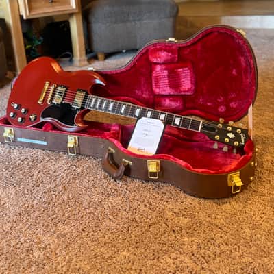 MINTY Gibson SG Standard ‘61 | MOD Collection - Evil Scarlet Satin image 1