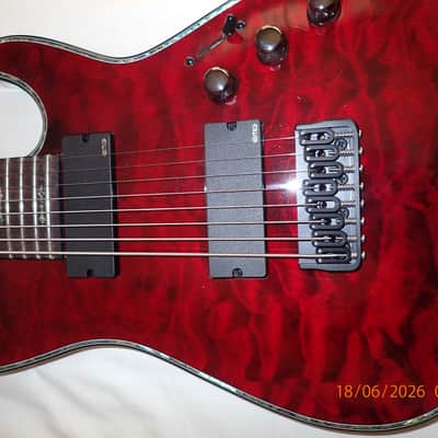Schecter Hellraiser C-8 Electric Guitar 2022 - Black Cherry image 10