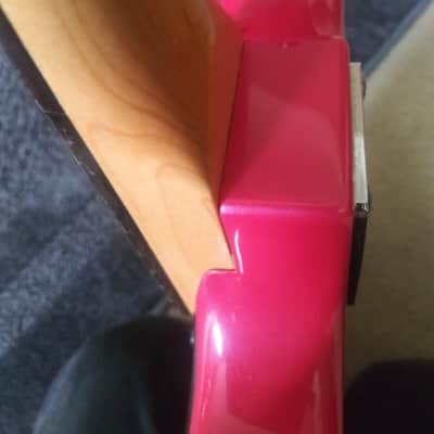 Kramer Pacer Deluxe E Series 1987 Flip Flop Pink image 21