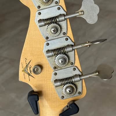 Fender Custom Shop '59 Precision Bass 2025 - Relic Aged White Blonde image 15