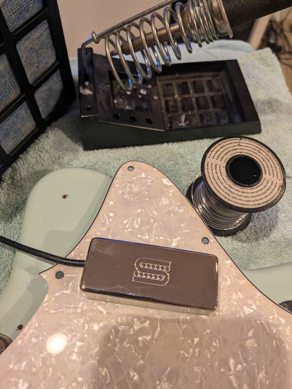 Seymour Duncan SM-1n Vintage Mini Humbucker Neck Pickup 2010s - Chrome image 1