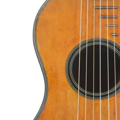 Early French romantic guitar 1815 by Pons Jeune - Rene Lacote was taught by Pons - check video! image 3