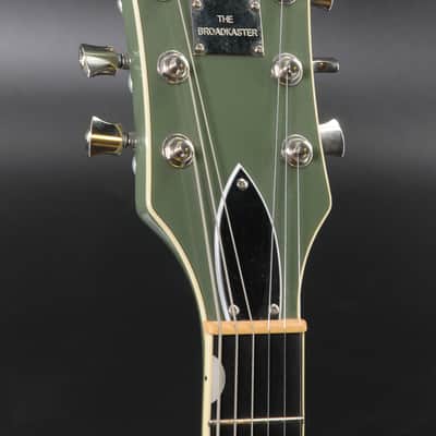 Gretsch 2020 G6659T Players Edition Broadcaster Jr. Two-Tone Smoke Green Made in Japan image 6