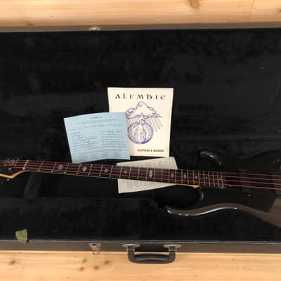 Alembic Europa 4 string 1993 Maple - Black image 1