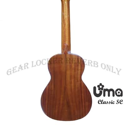 Uma Taiwan Classic SC All Solid Acacia Koa concert ukulele with gloss image 5