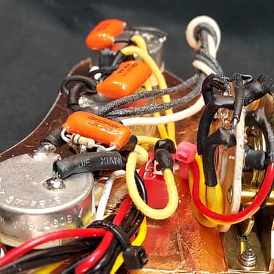 Rock'n R Guitars Loaded SSS for Strat Pickguard W/GM Alnico 5 62z's & Mods 2026 - Cotton image 5