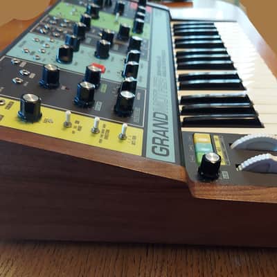 Moog Grandmother 32-Key Semi-Modular Analog Synthesizer with Custom Walnut Cheeks image 5