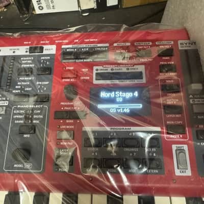 Nord Stage 4 88 HA88 Fully Weighted Hammer Action 88-Key Digital Piano Keyboard Organ Red w/Pedal //ARMENS// image 4