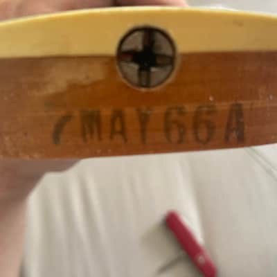 Fender Jazz Bass 1966 - Sonic Blue refin image 7