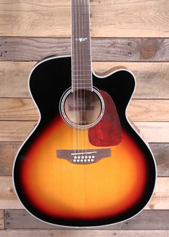 Takamine GJ72CE 12-String Acoustic/Electric Guitar Brown Sunburst image 1