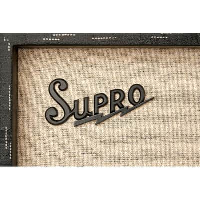 Supro Royale 1932r 1x12 50W Guitar Tube Combo Amp, Black Scandia, Variable Power Amp VERSATILE!, Mint image 5