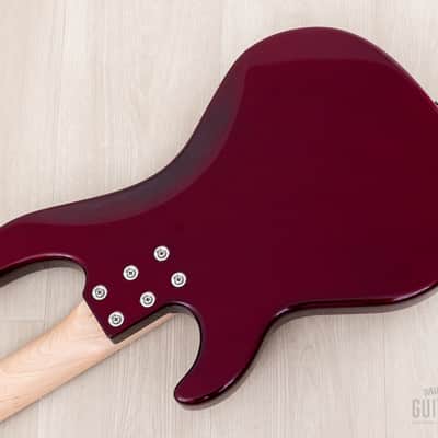 2025 G&L SB-2 PJ Electric Bass Guitar Ruby Red Metallic w/ CoA, Leo Fender image 15