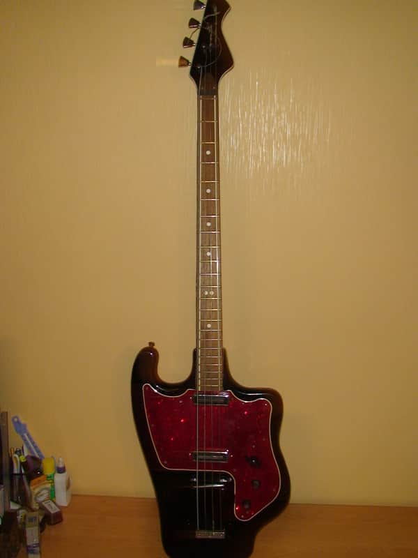 Tonika Bass Guitar USSR Soviet Vintage image 1