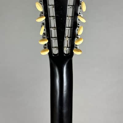 Custom Gambler 12-String Jumbo 2020 circa - Black Gambler image 8