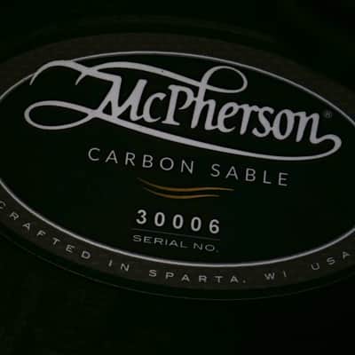 McPherson Carbon Series Sable Guitar #30006 image 3