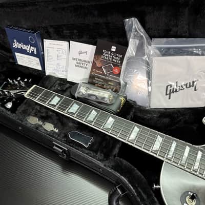 2026 Gibson Mark Morton Les Paul Modern Quilt - Translucent Ebony Burst Satin - 8 Lbs 1.1 oz image 7
