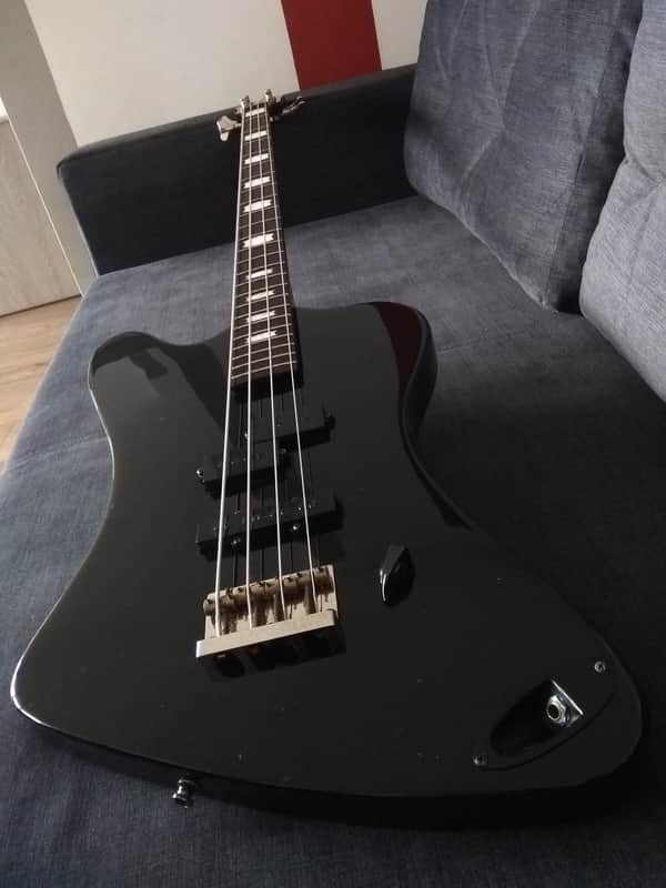 Nikki Sixx signature Fernandes MV-60NS 1989 Black, Spector | Reverb