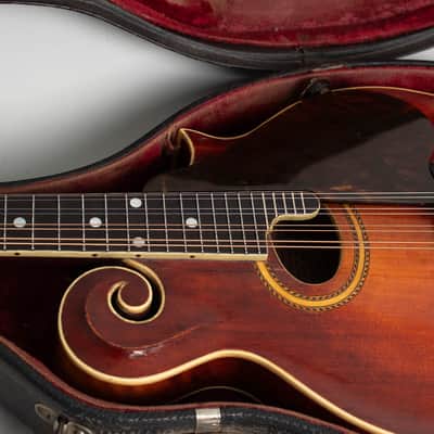 Gibson F-4 Carved Top Mandolin (1920), ser. #60300, original black hard shell case. image 13