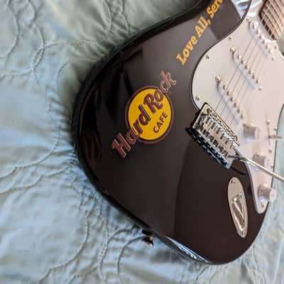 Fender  Stratocaster Squire Affinity - Hard Rock Cafe Tribute image 16