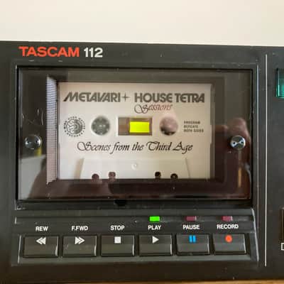 Vintage Tascam 112 Rack Mountable Studio Cassette Deck Tape Recorder image 10