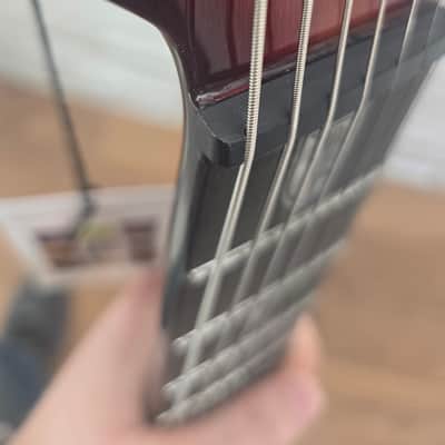 Sterling MAJ270X SM John Petrucci Signature - Blood Orange Burst image 15